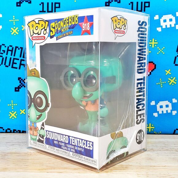 Funko PoP Movies Squidward Tentacles #918 The Spongebob Movie Vinyl + Protector - Picture 6 of 10